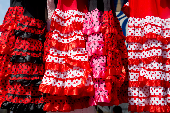 Las telas para trajes de flamenca de moda en 2022